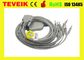 MS1-106902 EDAN ééndelige 10 leidt EKG/ECG-kabel met Banaan 4,0 de weerstand van CEI 10K