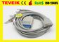 Direcltylevering Edan SE-3 SE-601A 10 de Kabel van het loodelectrocardiogram met de Norm van CEI van DIN 3,0