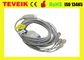 Compatibele Mindray PM6000 Ééndelige 5 leidt ECG-Kabel met onverwachte CEI voor Medisch Gebruik