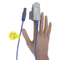opnieuw te gebruiken spo2-sensor voor van de de monitor Volwassen pediatrische vinger van Contec geduldige klem 3ft de sensorkabel van OB 7pin spo2