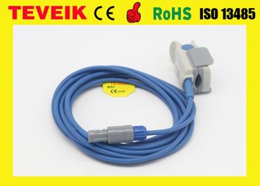 De Compatibele SpO2 Sensor van MS3-109069 Edan, van de de Vingerklem van Readel 6pins Audlt de Medische kabel
