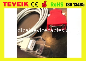 Kabel van de Mej. de Red LNC-04 spo2 uitbreiding, 20pin aan DB9-wijfje Compatibel met LNCS-sensor