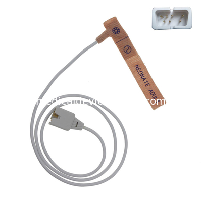 De Standaard Medische Volwassen Spo2 Sensor van CFDA voor de Geduldige Monitor van BCI, Medaplast-Materiaal