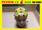 Medische Leverancier van Geel Geïntegreerd 20 loodeeg GLB van Neurofeedback voor EEGmachine, Oorklem Tin Electrode