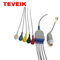 Mindray Medische Opnieuw te gebruiken ECG Kabel 5 Kabel van de Lood de Onverwachte Boomstam voor Beneview T5 T6 T8